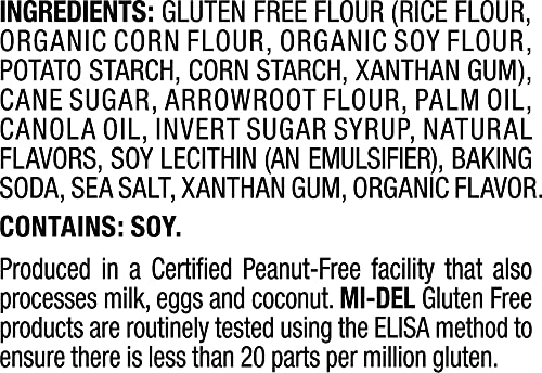 Mi-Del Arrowroot Gluten Free Animal Crackers - Non GMO Certified, 0g Trans Fat Cookies - Bulk Animal Crackers 8 Ounce (Pack of 8)
