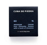 Cuna de Piedra Chocolate de Mesa Chinantla Oaxaca w/Mexican Cinnamon 60% | Directly Source, Single Origin Cacao, Made in Mexico | 1 x 60g Pack of 2