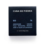 Cuna de Piedra Chocolate de Mesa Chinantla Oaxaca w/Mexican Cinnamon 60% | Directly Source, Single Origin Cacao, Made in Mexico | 1 x 60g Pack of 2