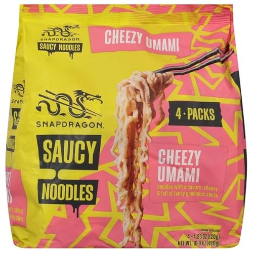 Snapdragon, Cheezy Umami Saucy Noodles, 16.9 Ounce