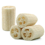 5PCS/10PCS Shower Sponge Scrubber Natural Loofah Luffa Scrubber Kitchen Clean Dish Rag (5PCS)