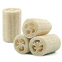 5PCS/10PCS Shower Sponge Scrubber Natural Loofah Luffa Scrubber Kitchen Clean Dish Rag (5PCS)