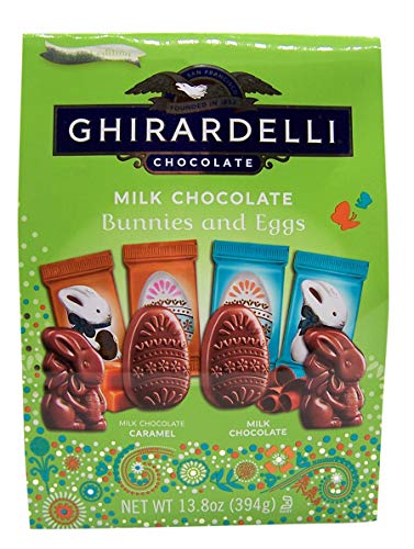 Ghirardelli Milk Chocolate Bunnies and Eggs