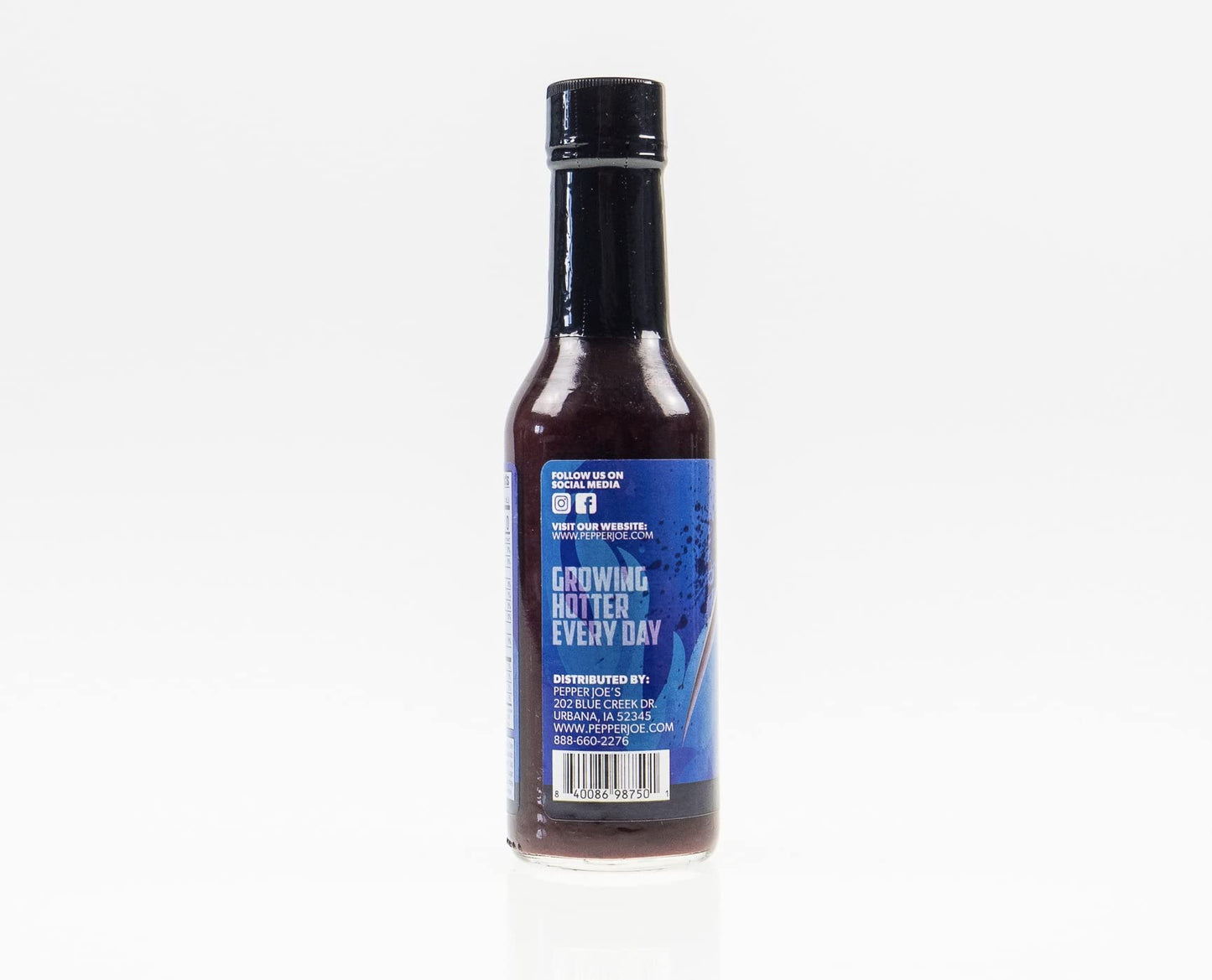 Pepper Joe’s Blueberry Carolina Reaper Hot Sauce - Premium Carolina Reaper Hot Sauce - Made with a World’s Hottest Chili Pepper and Ripe Blueberries