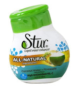 Stur Coconut Pineapple Liquid Water Enhancer, 1.1 Fluid Ounce -- 6 per case.