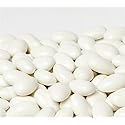 White Jordan Almonds by Its Delish, 10 LBS Bulk | Sugared Almond Nut with Sweet Hard Candy Coating - Bulk Wedding Favors, Bridal and Baby Showers