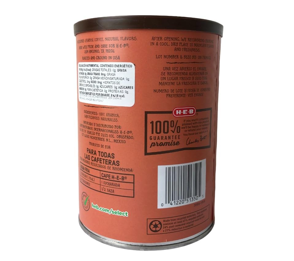H?E?B Select Ingredients Maple Breakfast Medium Roast Ground Coffee 11.5 oz(pack of 3)