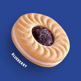 Dewberry Sandwich Cookie With Cream and Blueberry Flavor Jam 36 g.(Pack of 12) // By Benjawan Shop