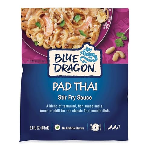 Blue Dragon Pad Thai Stir Fry Sauce Sachet, 3.4 Oz
