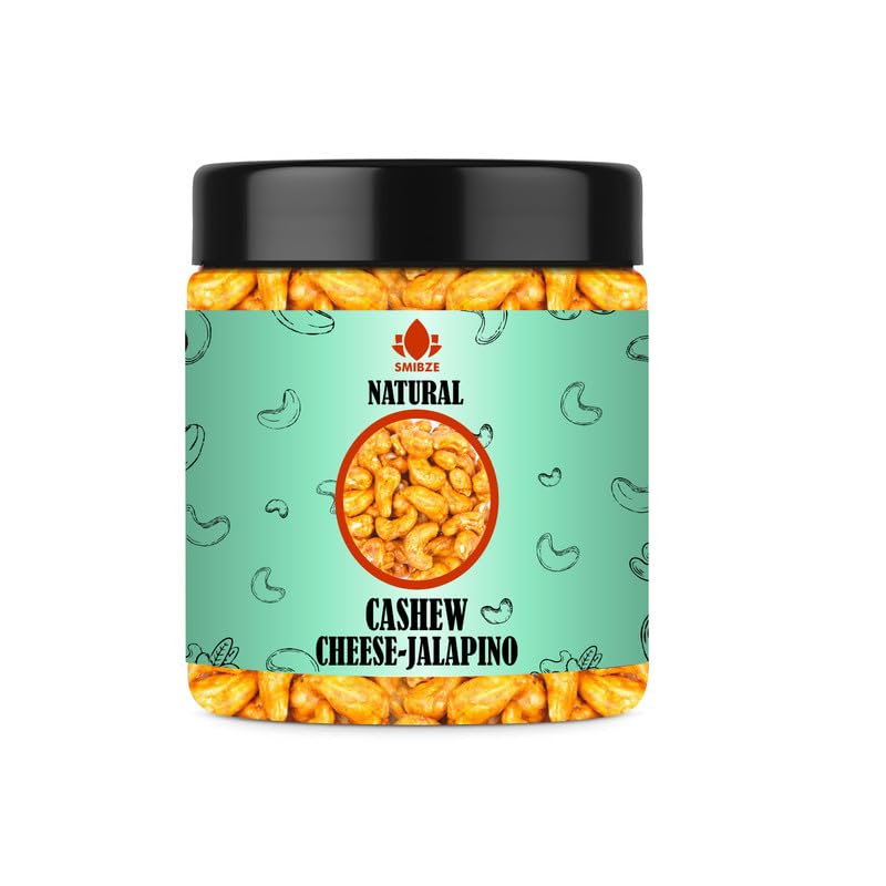 SMIBZE Natural Cashew Cheese Jalapino 5 OZ / 142 Gram
