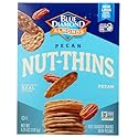 Blue Diamond Nut-Thins Pecan Nut & Rice Cracker Snacks 4.25 oz (Pack of 6)