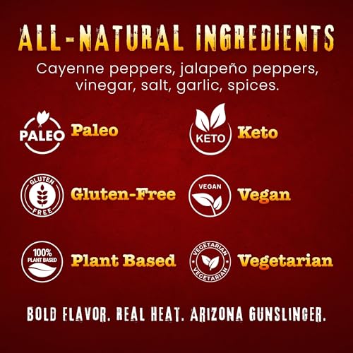Arizona Gunslinger Hot Sauce - 3 Variety Gift Pack (15 Oz)