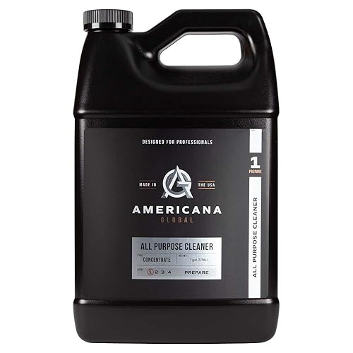 Americana Global Concentrated All-Purpose Cleaner - Heavy-Duty, Professional Grade, Highly Concentrated for Engine Bays, Tires, Wheels, Interiors - (1