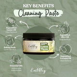 Earthley Wellness, Cleaning Paste, Eco-Friendly, Pure, Certified Organic Cleaning Agent, Septic Safe, Plant Based Cleaner, Sulfates and Phosphates