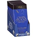 Green & Black's Organic Milk Chocolate, 34% Cacao, 3.5 Ounce Bars,10 count