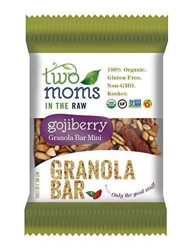 Two Moms in the Raw Gluten Free Granola Bars, Super Good Organic, Variety Pack, 16 Count