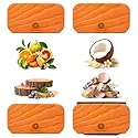 Car Air Freshener - Wood Air Freshener for Visor Clip - Long Lasting Car Odor Eliminator - Vehicle Scent Diffuser - (Coconut - Tropical Garden - Stone