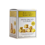 Rustic Bakery Meyer Lemon Shortbread - Sweet & Tangy Handmade Shortbread Cookies with Meyer Lemons - Artisan Tea Cookies - Made in California - Pack