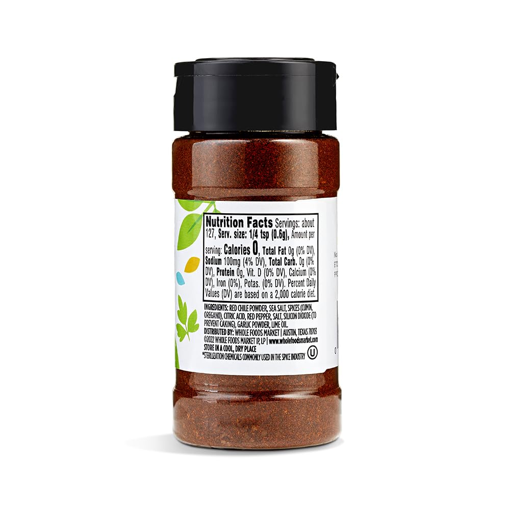 365 by Whole Foods Market, Chili Lime Blend Seasoning, 2.7 Ounce