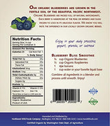 Fresh Frozen Organic Blueberries by Northwest Wild Foods - Healthy Antioxidant Fruit Diet - for Smoothies, Pies, Jams, Syrups (9 Pounds)