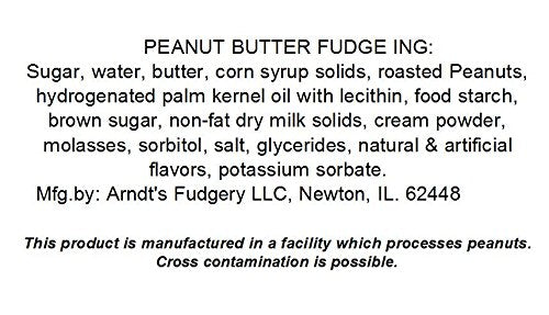 Home Made Creamy Peanut Butter Fudge - 5 Lb Loaf