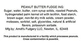 Home Made Creamy Peanut Butter Fudge - 5 Lb Loaf