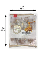 Korean Traditional Sweet Mini honey Yak Gwa Cookies 200 g x 3 Pack (total 600g)