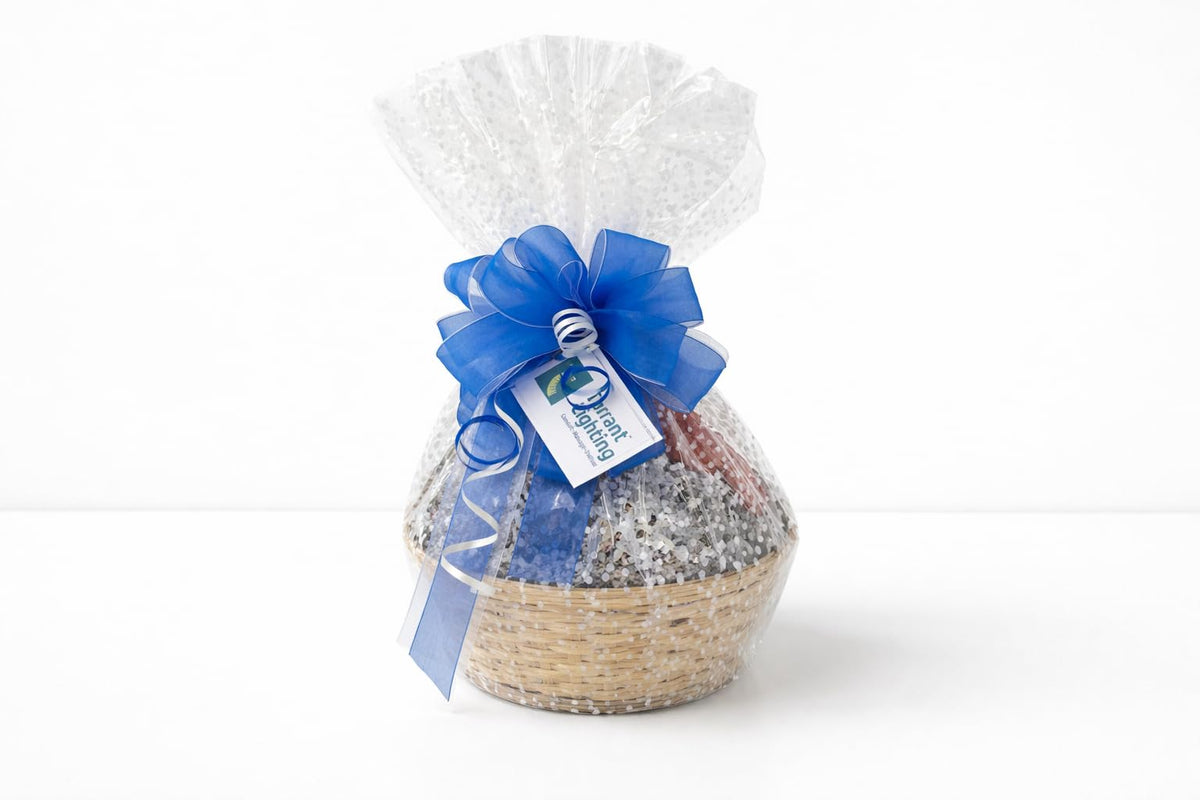 Handcrafted Gift Basket with Chocolates, Cookies, Snacks & Candy. Perfect for Birthdays, Sympathy, Holidays, Clients & Thank You Gifts (Premium