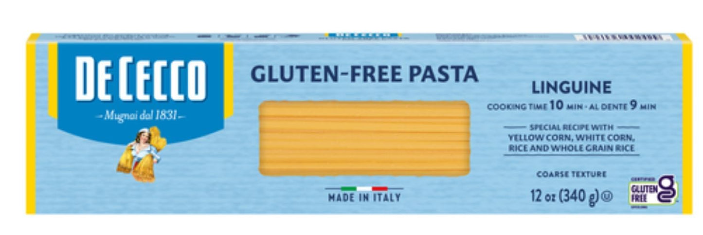De Cecco Linguine Gluten Free, 12 Ounces (Pack of 1)