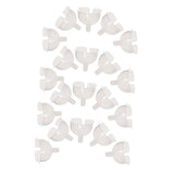 Veemoon 60pcs Truffle Chocolate Base Holder for Bouquet Decoration Candy Cup Foil Wrapper for Weddings Valentine's Day and DIY