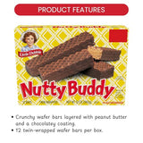 Little Debbie Nutty Buddy Wafers, 96 Twin-Wrapped Bars (Pack of 8)