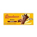 Bauducco Chocolate Wafers - Crispy Wafer Cookies With 3 Delicious, Indulgent, Decadent Layers of Chocolate Flavored Cream - Delicious Sweet Snack or