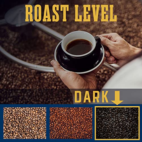 Boyer's Coffee, Rocky Mountain Thunder Coffee, Dark Roast, Whole Bean, 2.25lb Bag (1-Count)