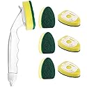 Dish Wand Refills Brush Sponge Heads, Soap Wand Sponge Replacement Pads, Soap Dispenser Scrubbers, Non Scratch Dishwand Refill Dishwasher Cleaning Set