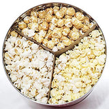 GiftPop Santa Express Assorted Flavors Popcorn, Green Train Santa, 24 Oz Tin