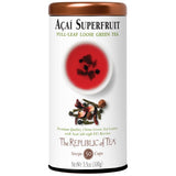 The Republic of Tea Acai Superfruit Green Tea Full-Leaf Tea, 3.5 Ounces / 50-60 Cups
