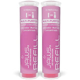 JAWS Multi-Purpose Cleaner Refill Pack. Includes 2 Refill Pods. Refillable Cleaning Supplies.