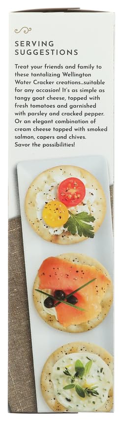 Wellington Cracker Water Cracked Pepper, 4.40 oz
