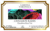 Cinnamon Raisin Dandelion Root Tea (Single Serve K-Cup Pods) (12 pods, ZIN: 577907) - 2 Pack
