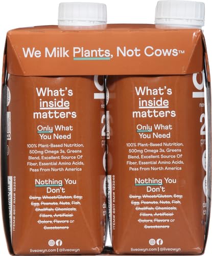 Owyn Dark Chocolate Plant Based Protein Shake 4pk, 11.15 FZ