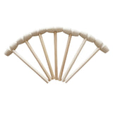 Daihellenstone 20 Pieces Wooden Hammers for breaking chocolate hearts,Easter Eggs,chocolate bombs
