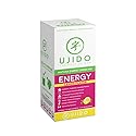 Ujido Matcha Energy Packets, Lemon Flavor, Sugar-Free, Monkfruit, Non-GMO, Antioxidant, Keto & Vegan, 2g x 15 Count