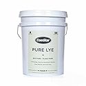 ComStar Pure Lye Flakes | 43 Pounds, 99% Pure Sodium Hydroxide Flakes, Ideal for Soap Making, Food Prep, Cleaning and More (30-528)