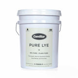 ComStar Pure Lye Flakes | 43 Pounds, 99% Pure Sodium Hydroxide Flakes, Ideal for Soap Making, Food Prep, Cleaning and More (30-528)