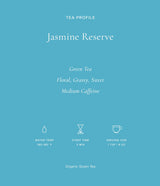 Art of Tea | Organic Jasmine Reserve (Jasmine Tea) | 50 Pyramid Tea Bag Sachets
