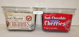 Trader Joe’s & Choceur Dark Chocolate Covered Cherries 12oz 340g (Two Containers)