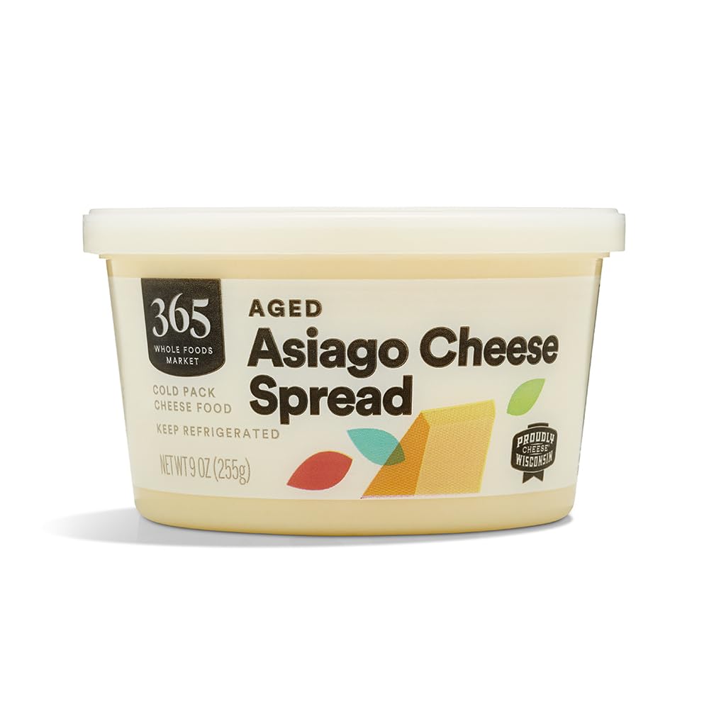 365 by Whole Foods Market Aged Asiago Cheese Spread, 9 OZ