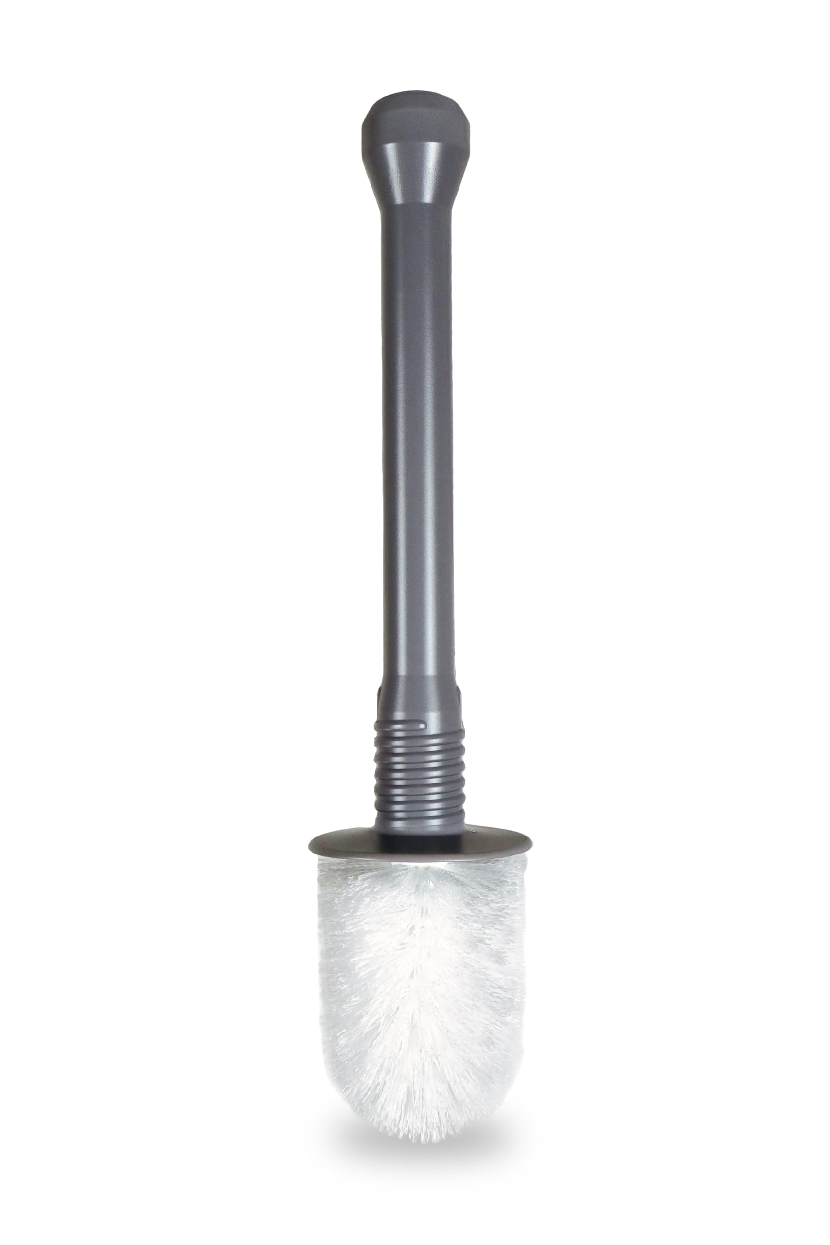 Master Plunger 500 & Toilet Brush Combo Set - Heavy-Duty Gray Toilet Plunger with High-Efficiency Brush and Holder - Durable, Compact Bathroom
