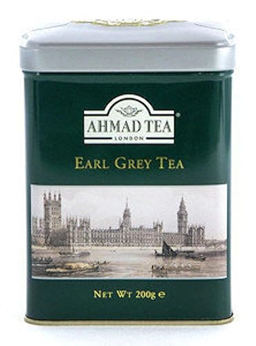 AHMAD TEA LONDON Earl Grey Tea 200 g (7 oz) Tin