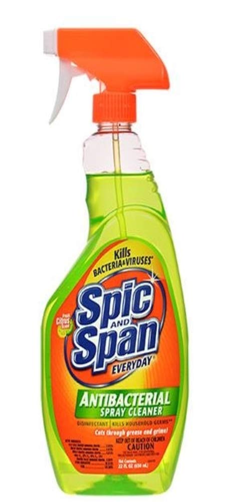Spic And Span Antibacterial Spray Cleaner, 22 oz (2 Bottle Multipack)